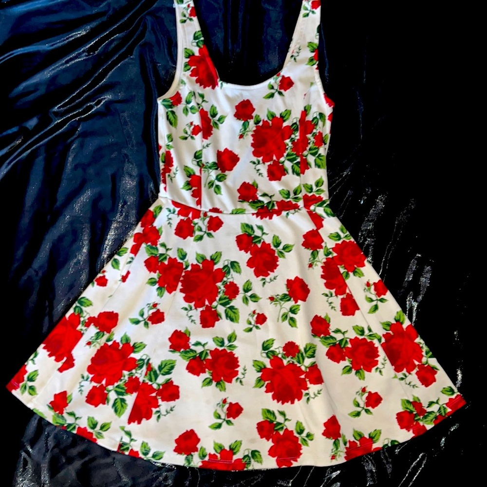 H&M DIVIDED Rose dress